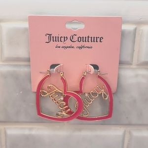 Juicy Couture Heart Earings